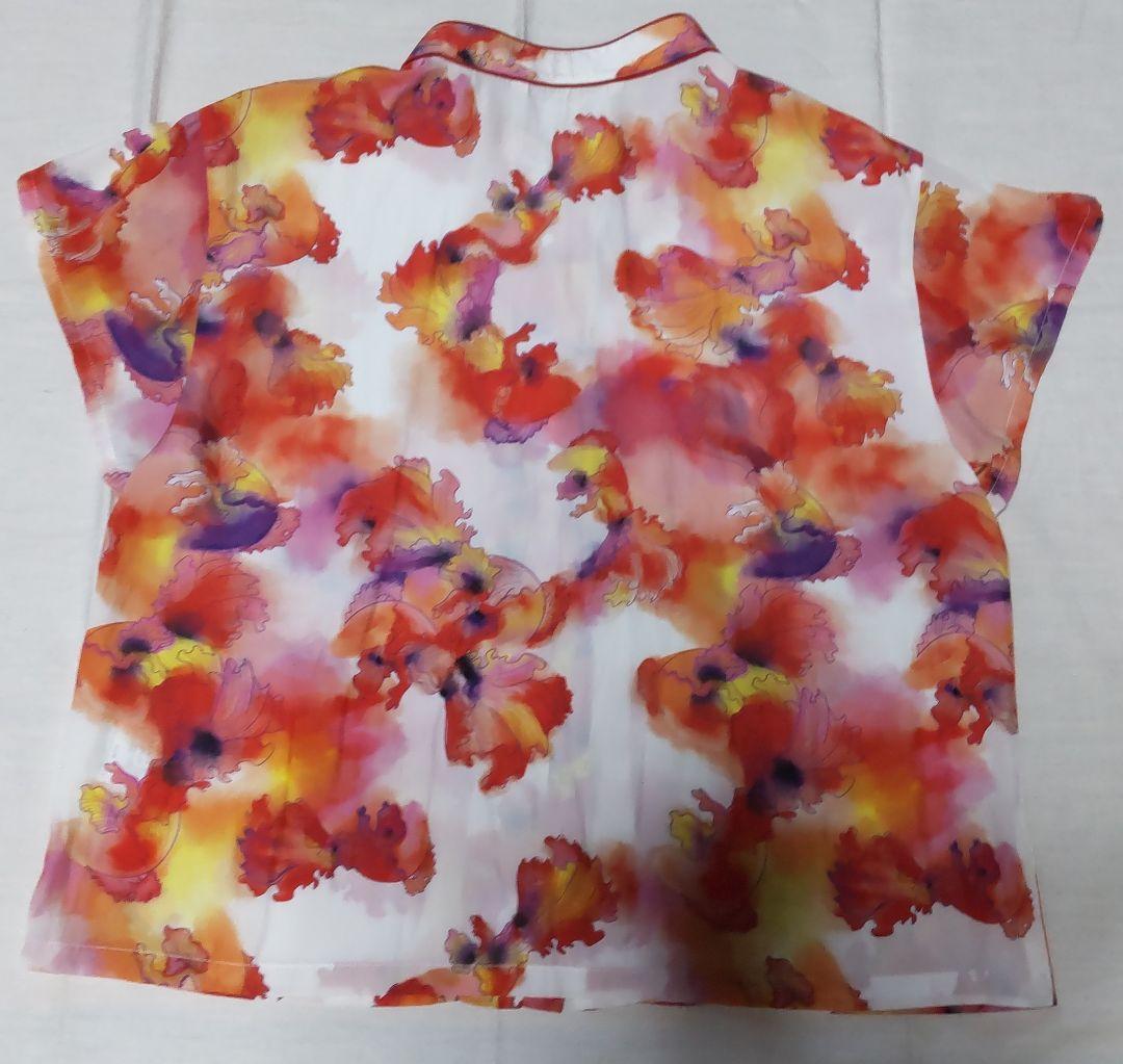 VIVIENNETAM GOLDFISH PRINTブラウス　40　未使用品