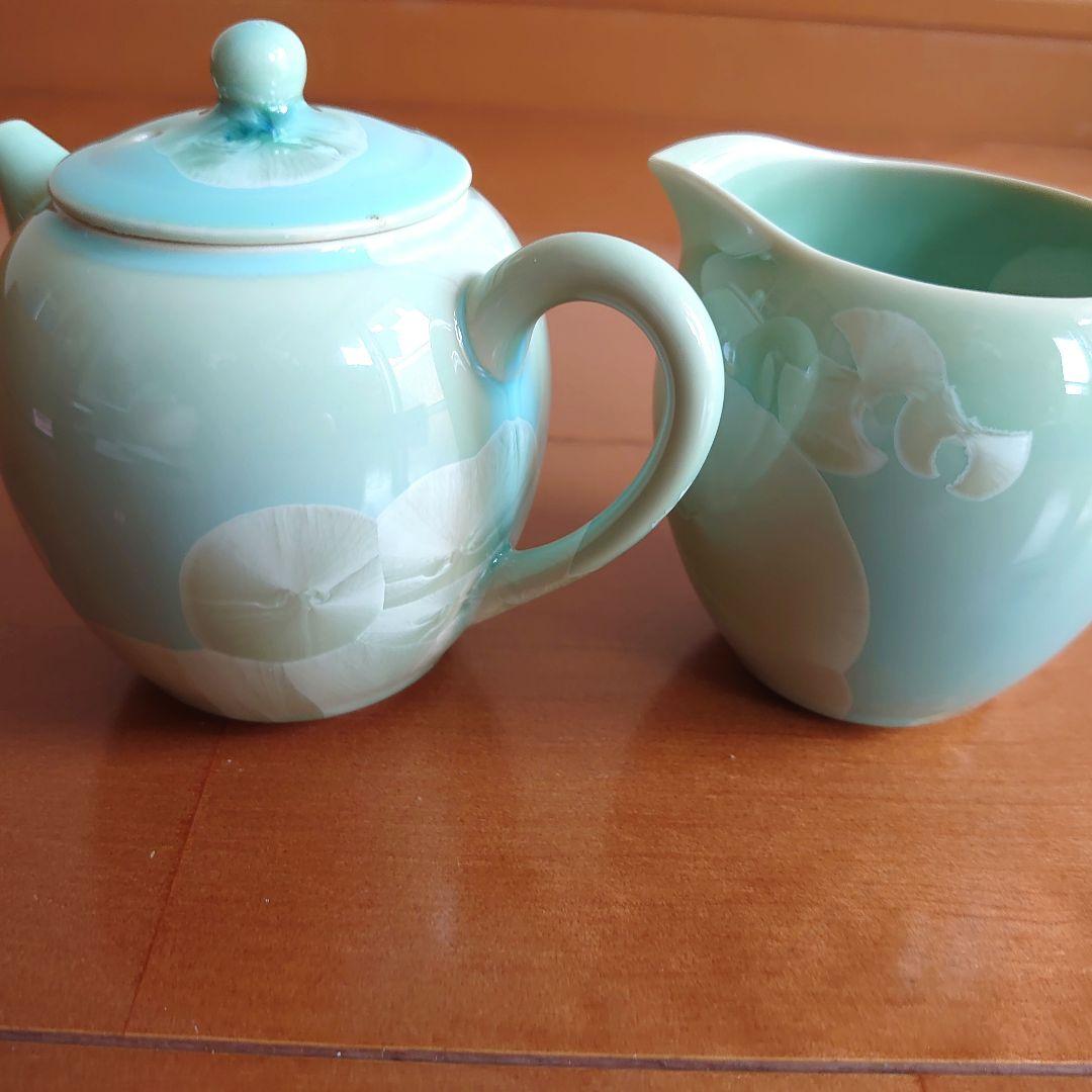 【新品】EILONG 結晶釉茶器セット　台湾