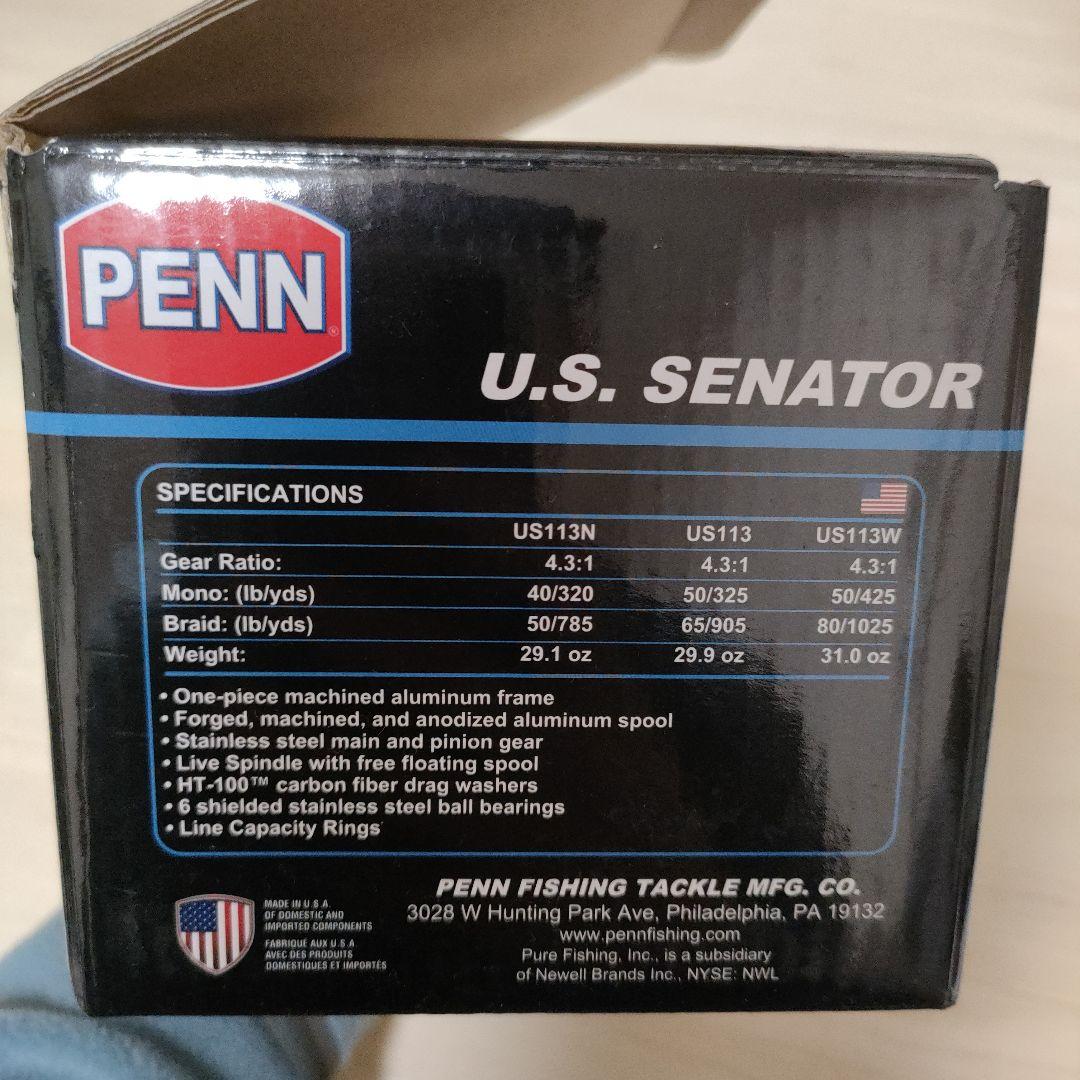 リール PENN U.S. Senator 113