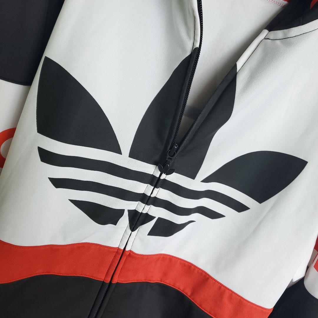 adidas アディダス NIGO ジャージ アニマル 動物クマ 王冠 黒赤