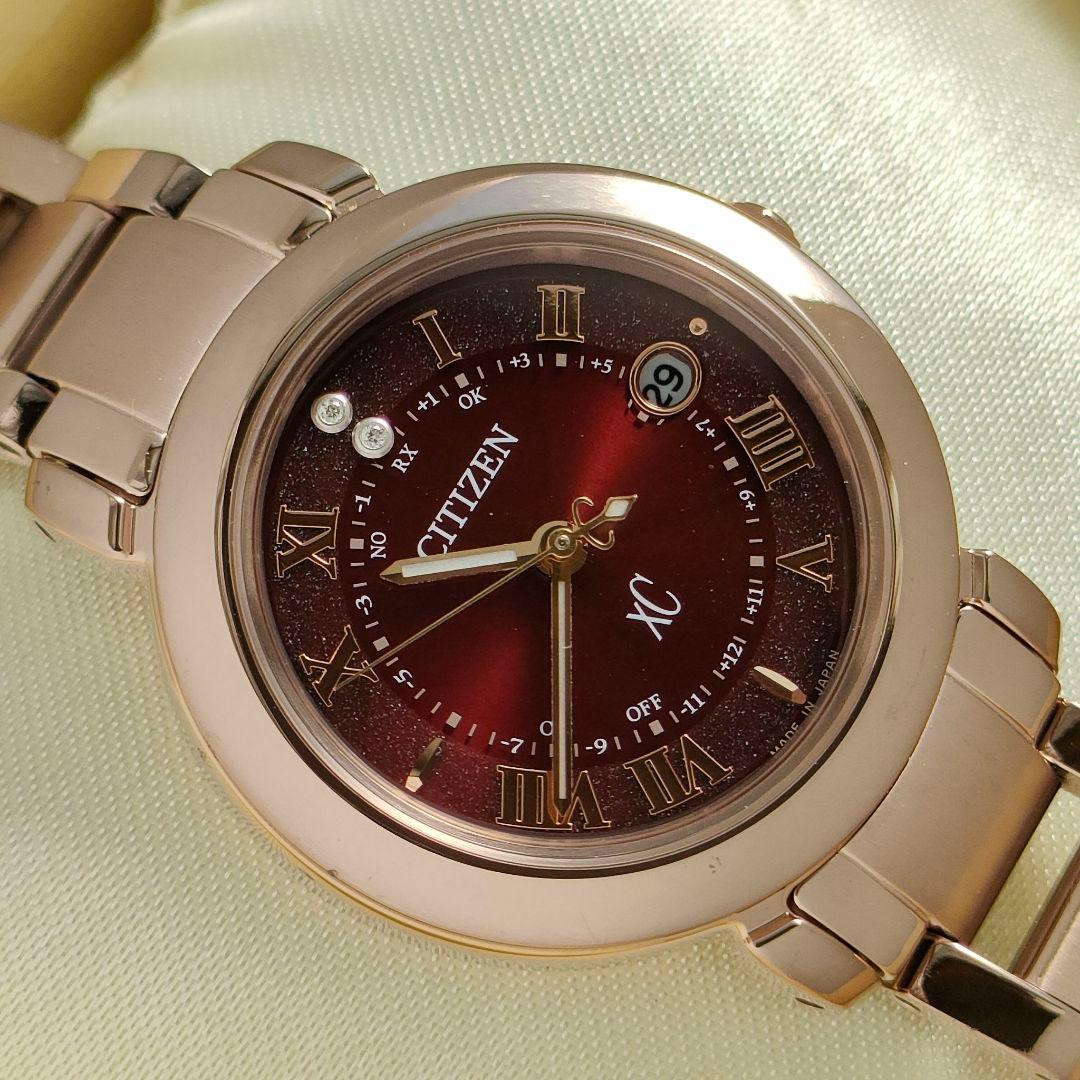◆稀少◆百貨店限定 CITIZEN XC/ クロスシー 電波時計( ルキア