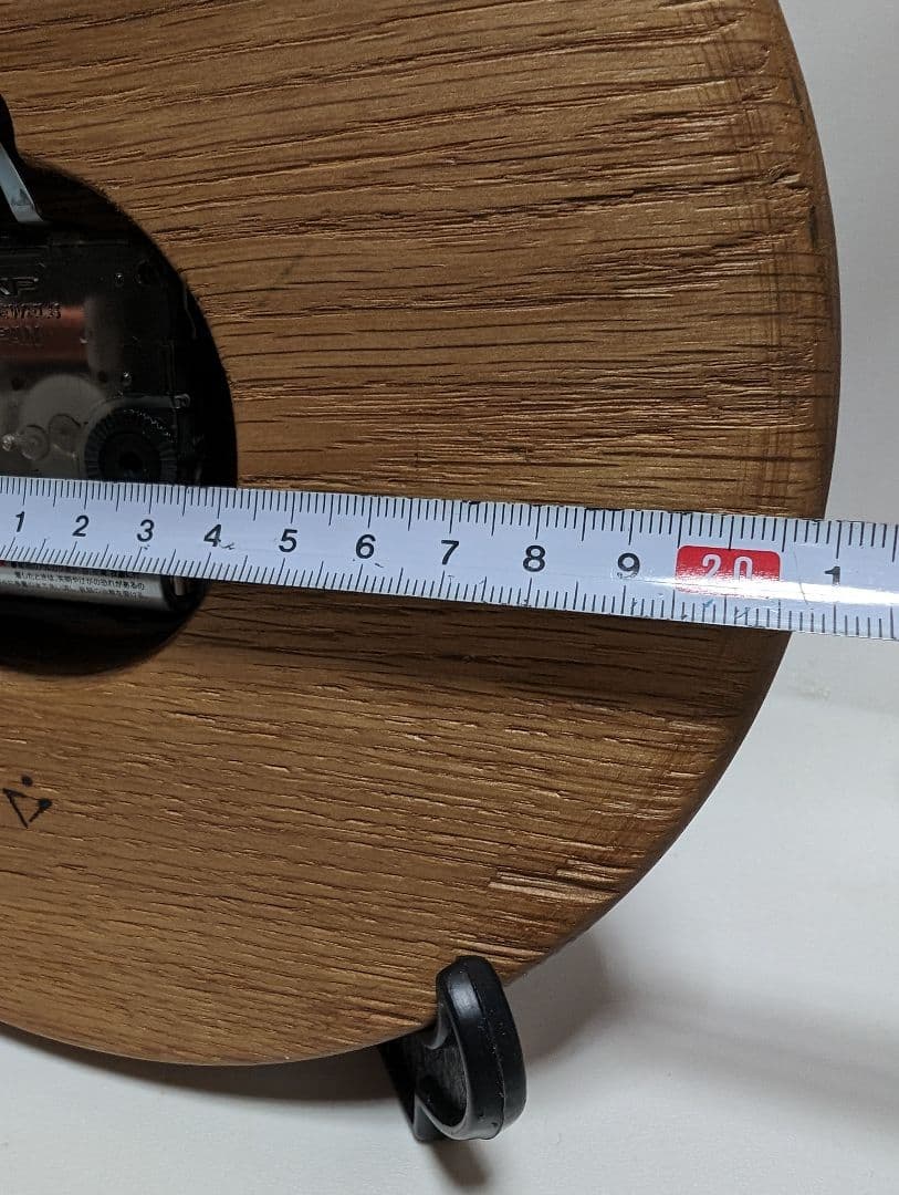 ♥木製１枚木　木製掛け時計　ウッド　　　♥ナチュラル風✨✨✨