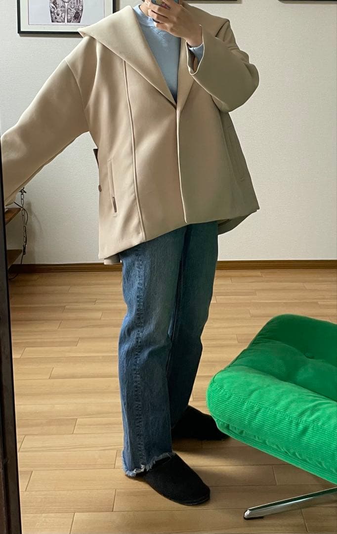 【ほぼ新品】モラビト/MORABITOスプリングコート