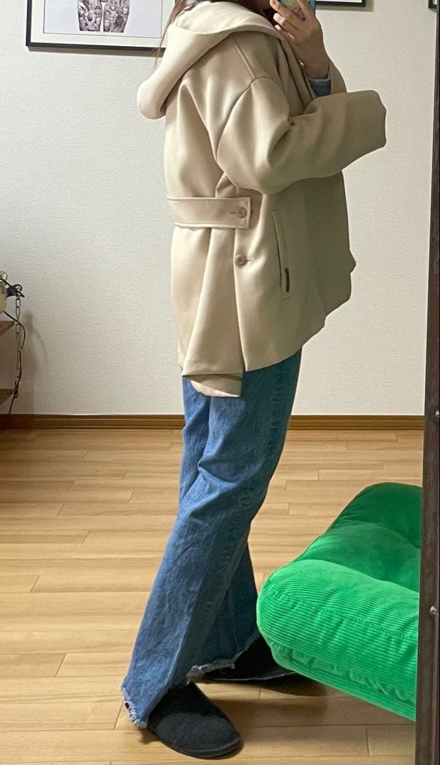 【ほぼ新品】モラビト/MORABITOスプリングコート