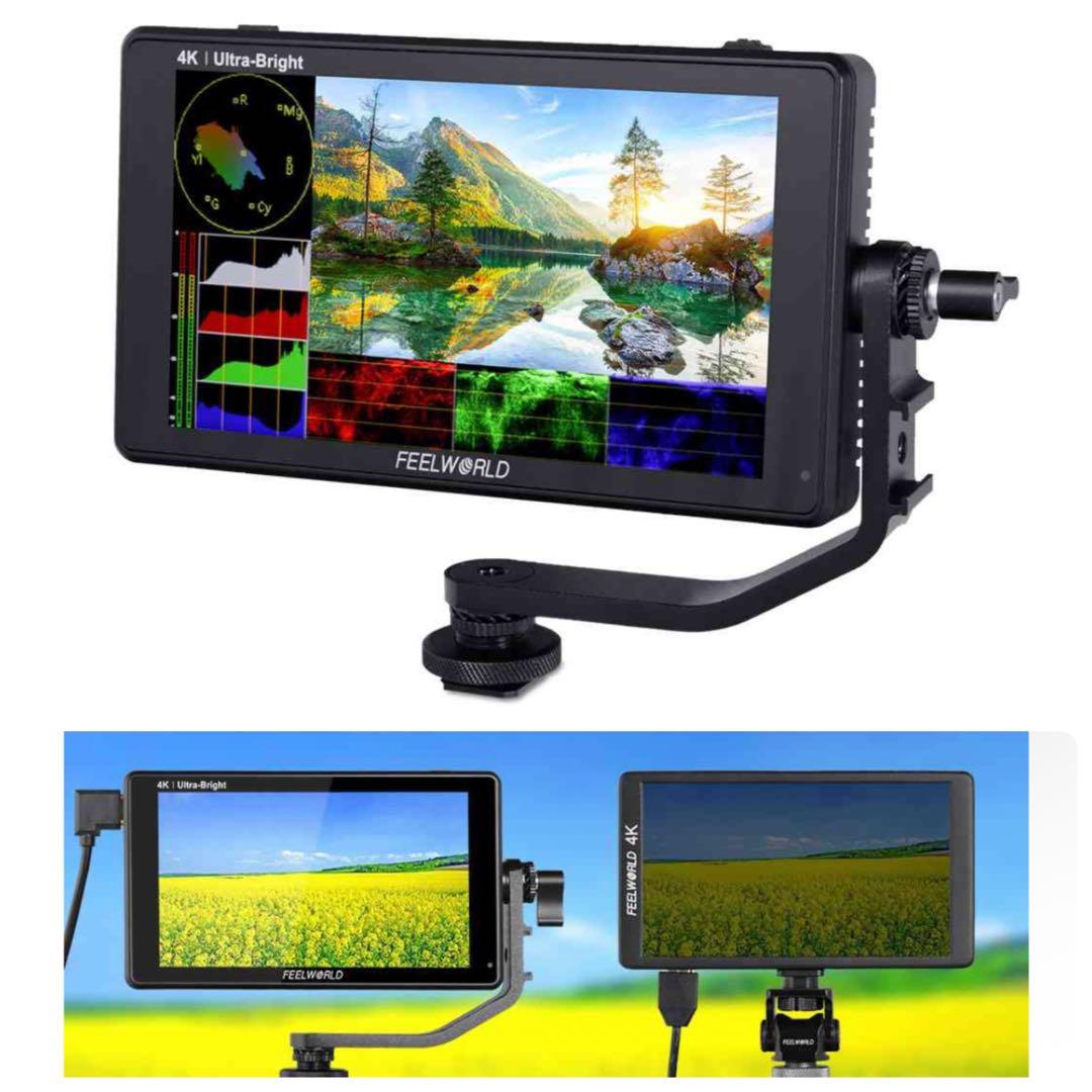 FEELWORLD LUT6 カメラモニター 6インチ 2600nit超高輝度