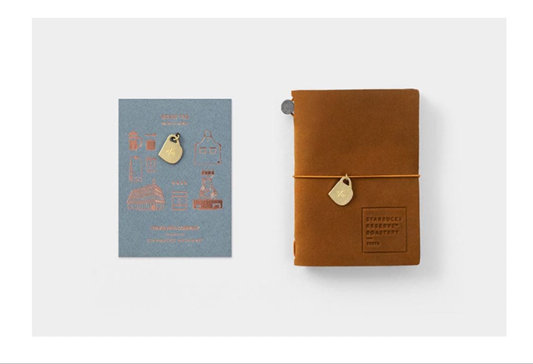 【新品未使用】トラベラーズノート レギュラーサイズ キャメル　マグタグ