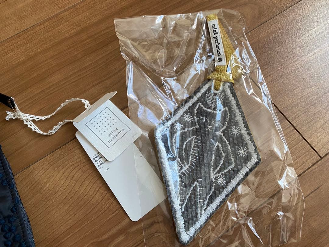 【未使用】ミナペルホネン×ポーターリュックサックtambourine ネイビー