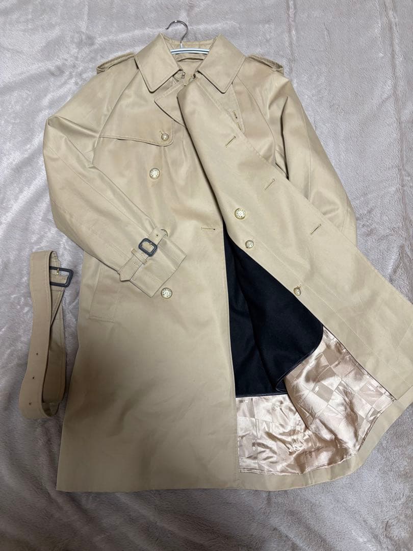 マッキントッシュ トレンチコート　38 ライナーあり　ベージュ