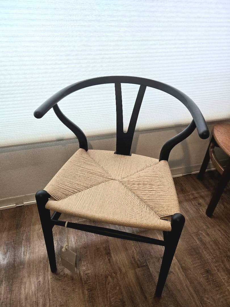 【美品】Yチェア CH24 カールハンセン ビーチ材ブラック 北欧家具