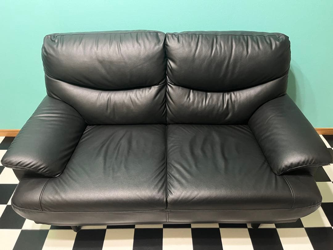 ニトリ Nシールド 2人掛け ソファ 合成皮革