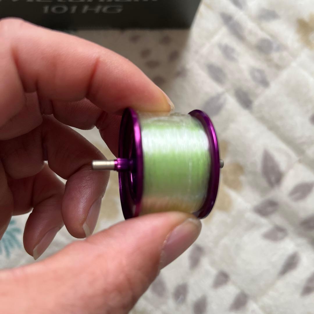 シマノ メタニウム101HG KTFネオスプール付き