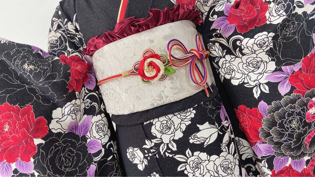 ゆゆ品　振袖フルセット　成人式　振袖　振袖5点セット　正絹