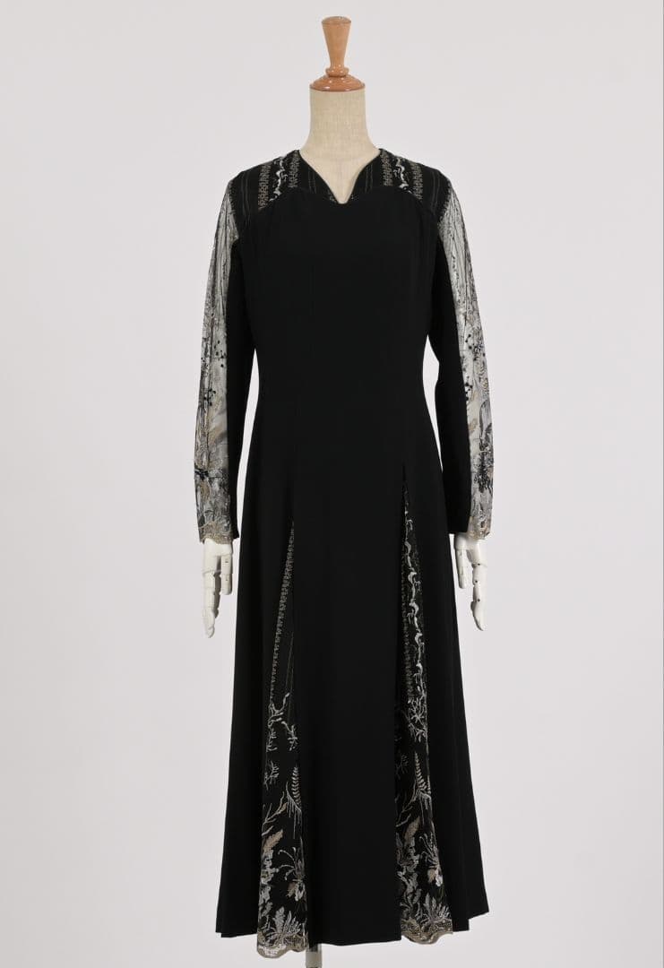 【MURRAL】Petal lace dress