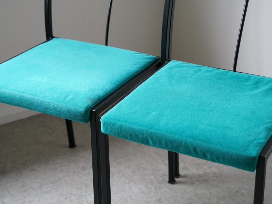 80's vintage ポストモダン チェア 2脚セット レトロ