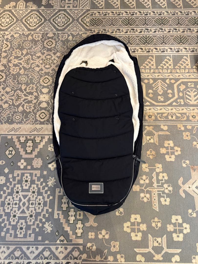 サイベックス プラチナムフットマフ セピアブラック cybex ベビーカー