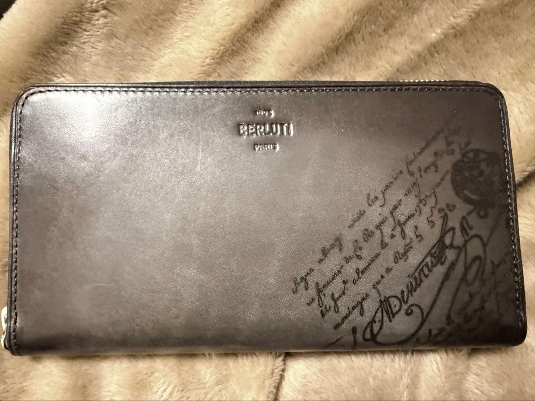 K.K/新品未使用品「BERLUTI 」ベルルッティ/ラウンドファスナー