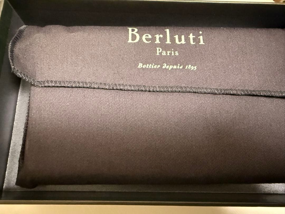 K.K/新品未使用品「BERLUTI 」ベルルッティ/ラウンドファスナー