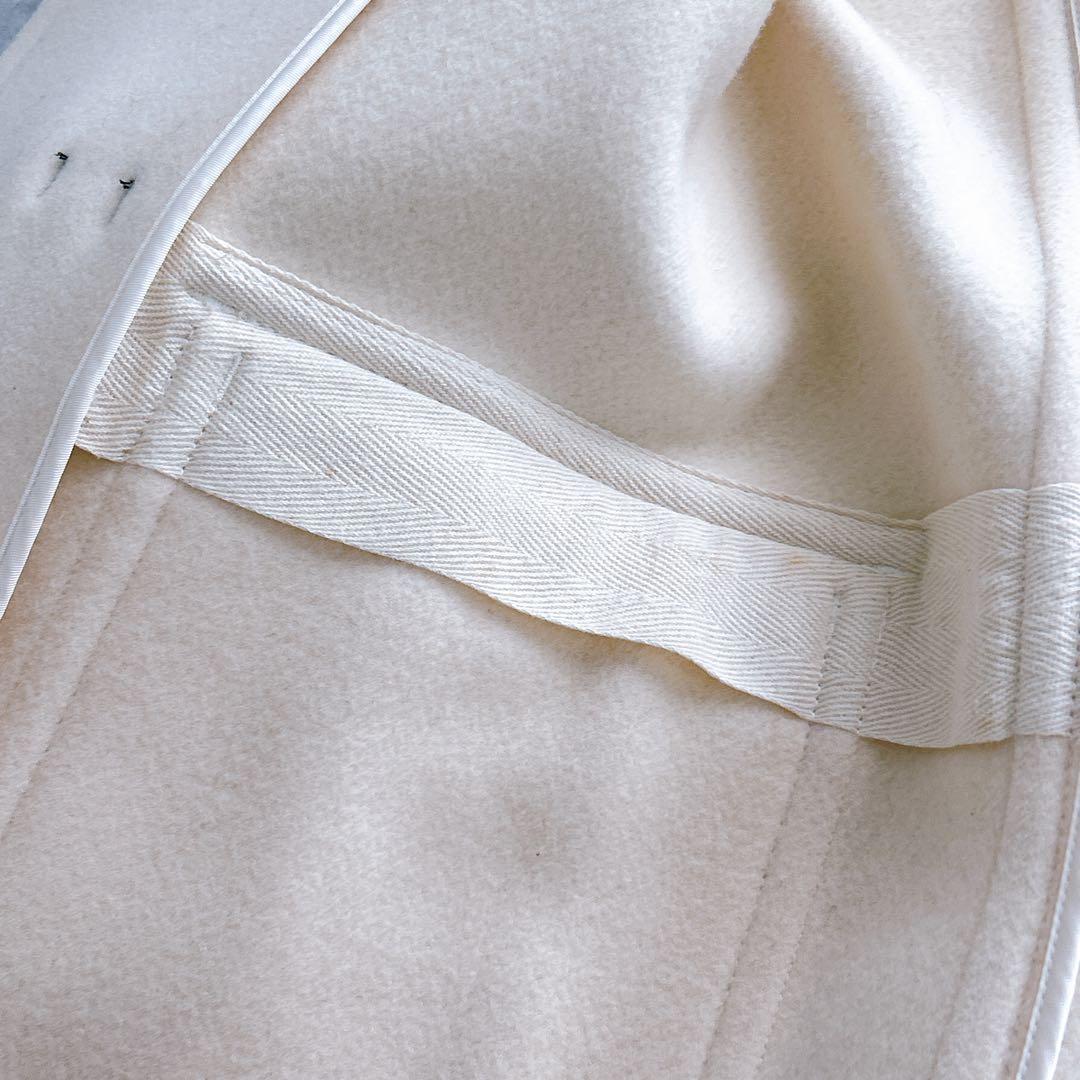 美品✨ マカフィー トゥモローランド ダッフルコート ロング コート 白 36