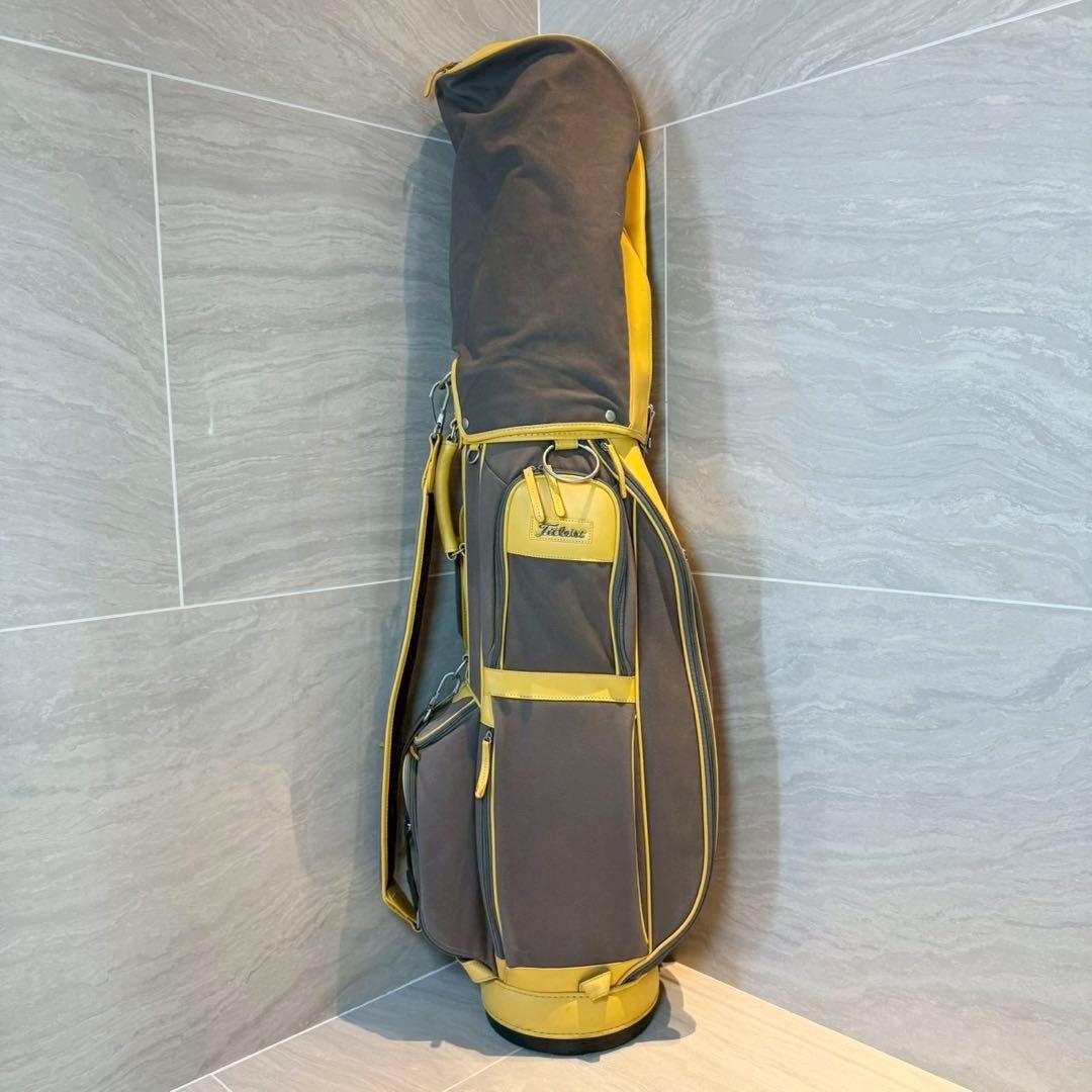 タイトリスト　帆布生地　キャディバッグ