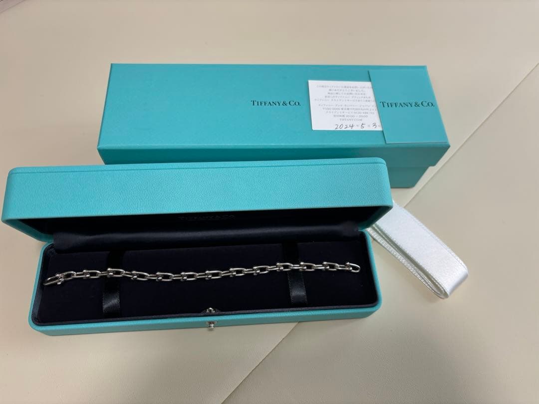 ティファニー TIFFANY＆CO．ハードウェア スモールリンク ブレスレット