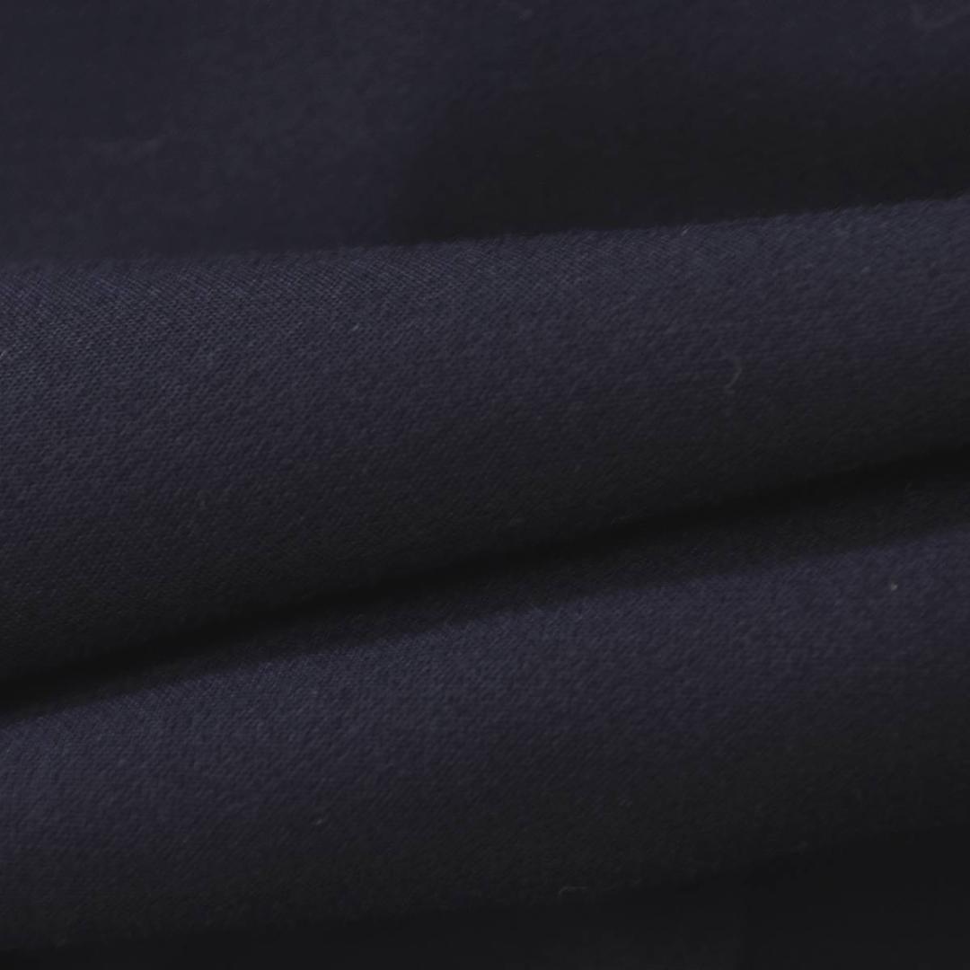 【上質】 【人気】 プラステ ノーカラー パンツスーツ ネイビー ♪