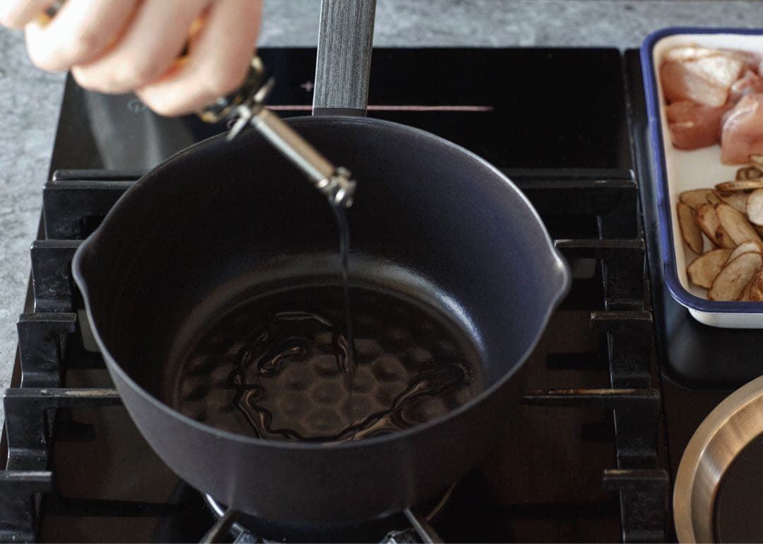 雪平鍋 VERMICULAR新品未使用　完売中マットブラック20cm落し蓋セット