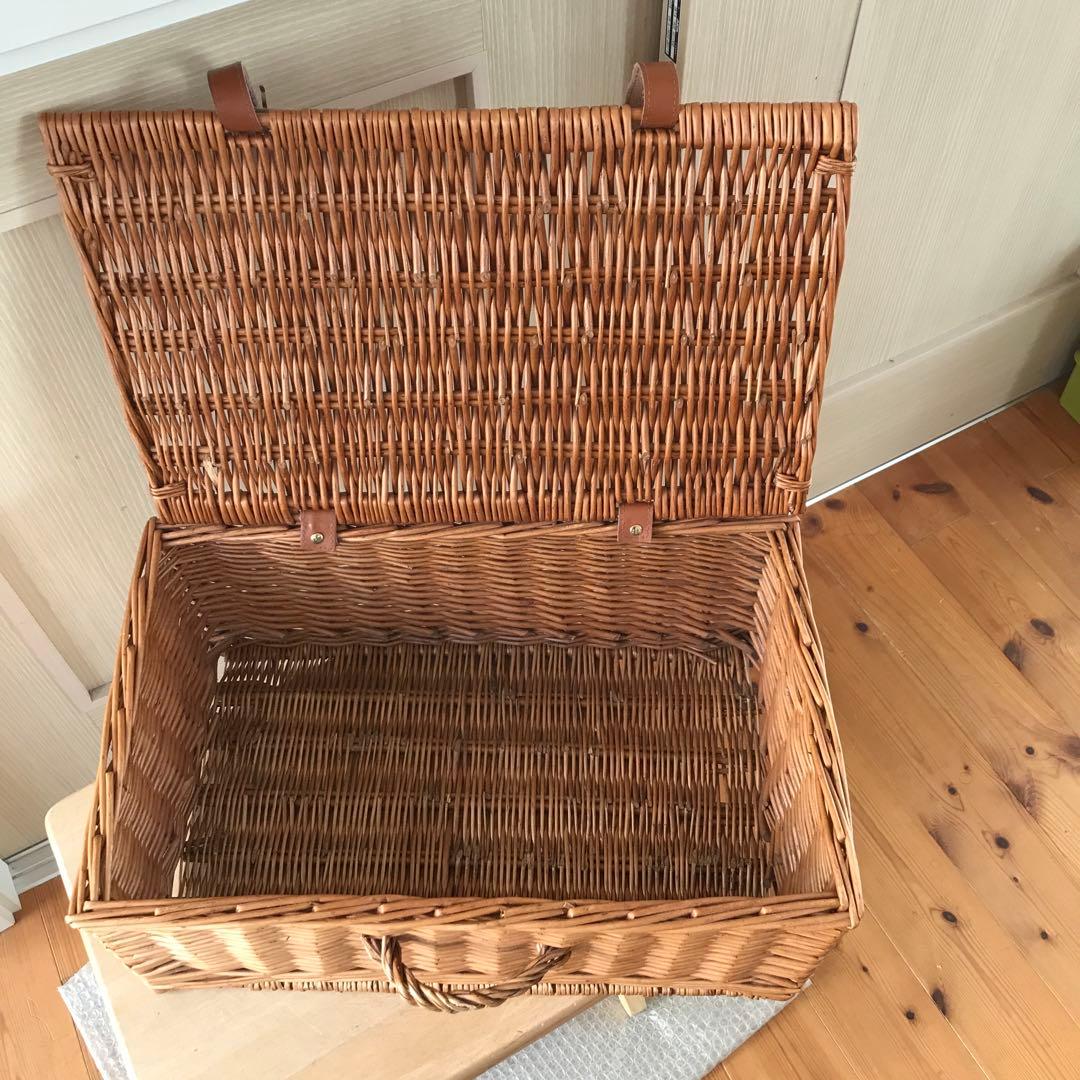 m*e様 【2個】フォートナムアンドメイソン　ピクニックバスケット収納バスケット