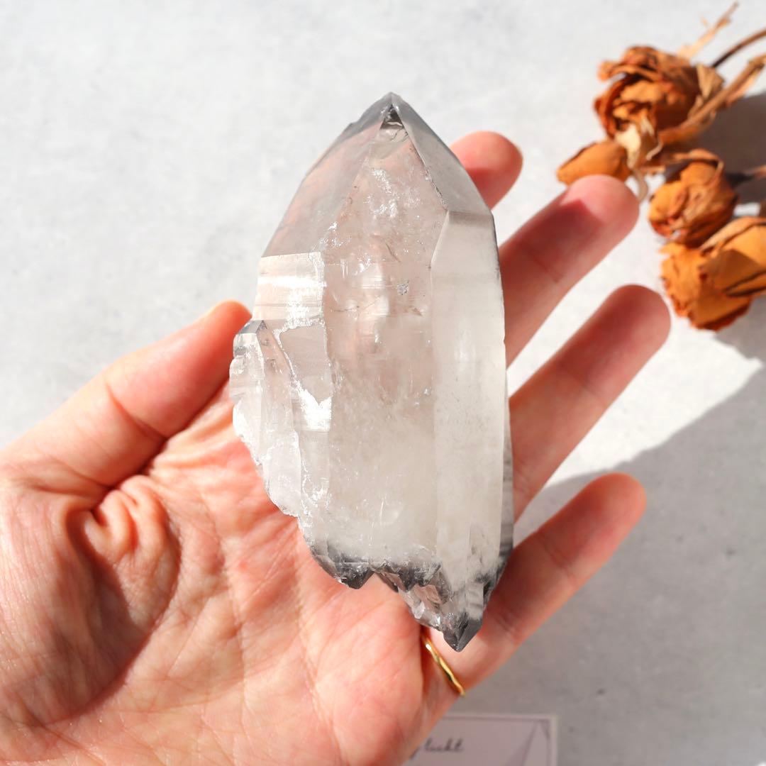 希少！ブラックレムリアンシード 天然石 水晶 鉱物 クォーツ セルフヒールド