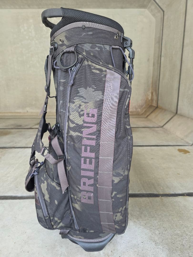 ブリーフィング BRIEFING スタンド キャディバック CR-4 カモ 迷彩