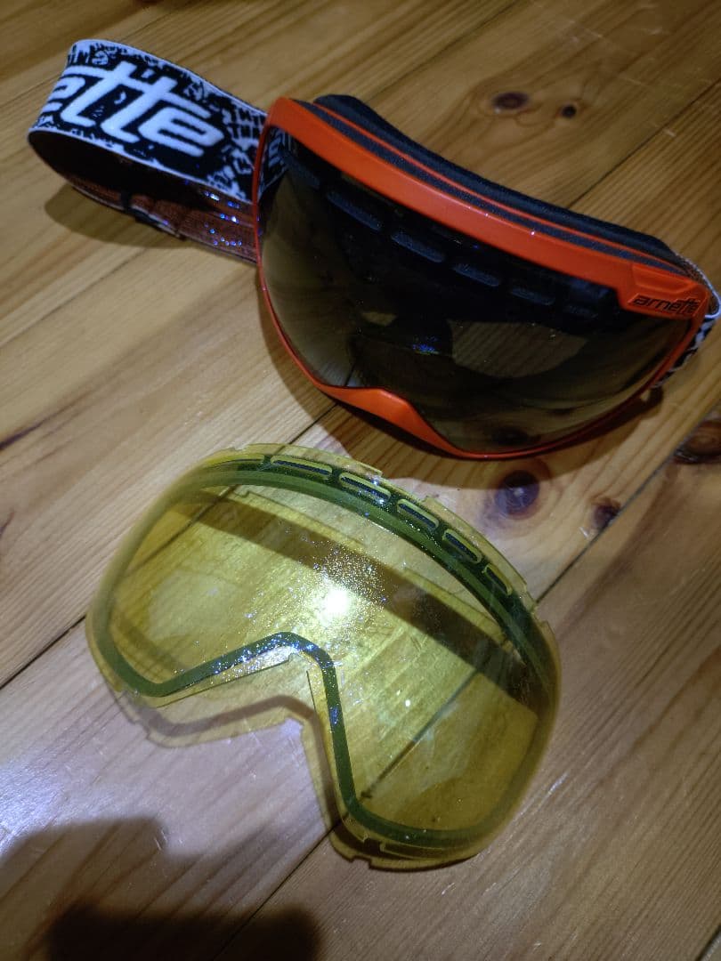 希少 arnet 海外コラボゴーグル ケース付