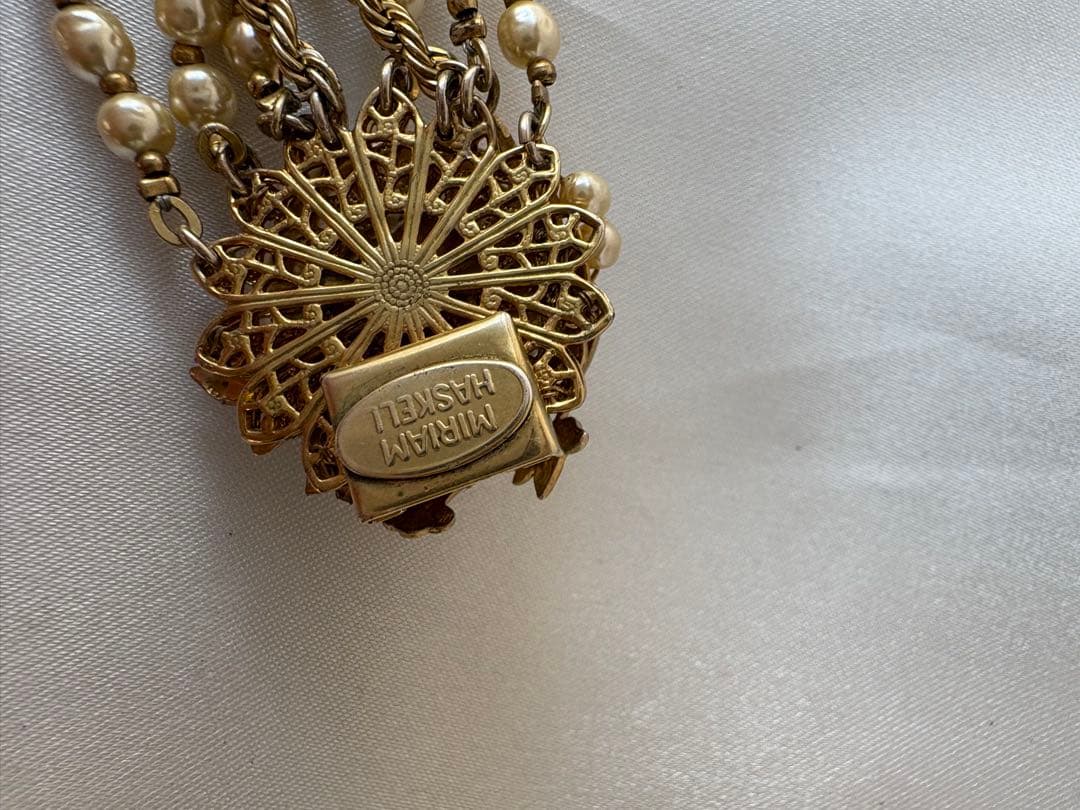 ミリアム　ハスケル　パール　ブレスレット ゴールド　最終値下げsale