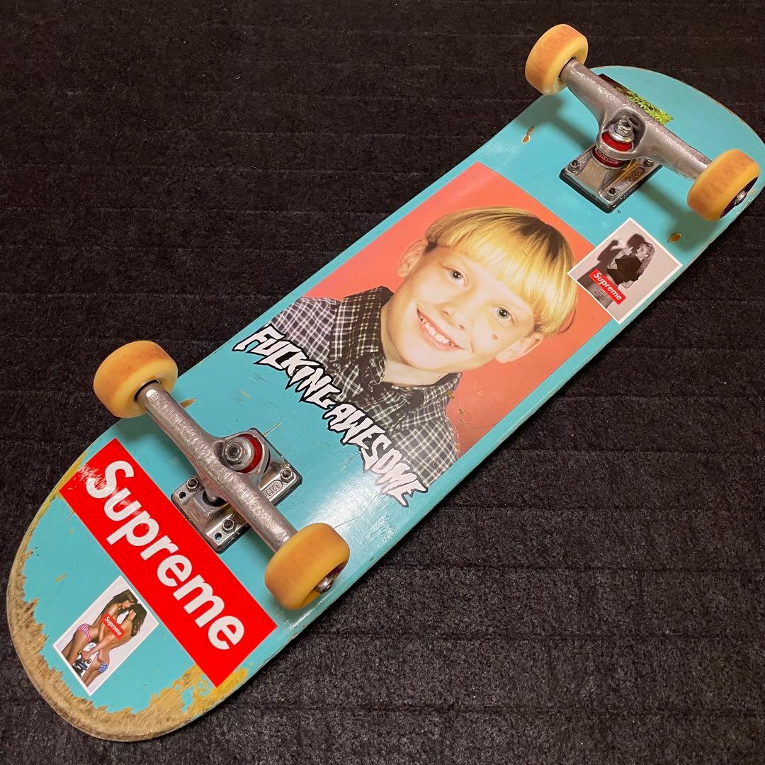 ファッキングオーサム　スケボー　スケートボード　インディペンデント　BONES