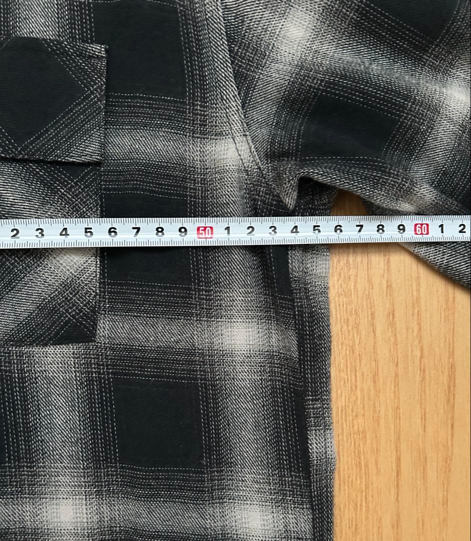 BIG MIKE 山田蓮 オンブレチェック シャドーチェック ボードシャツ