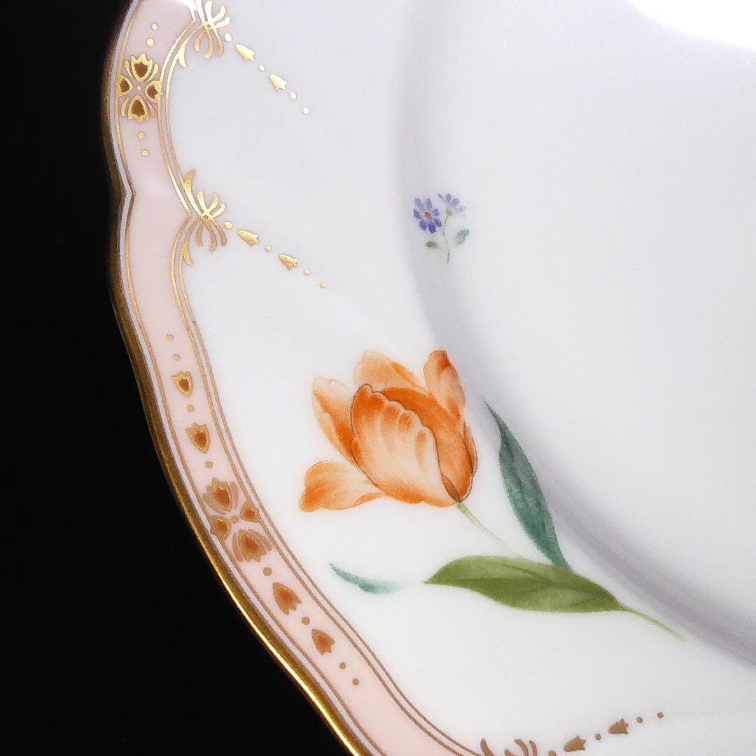 ノリタケ ダイヤモンドコレクション メゾンフルール サラダ皿 6枚