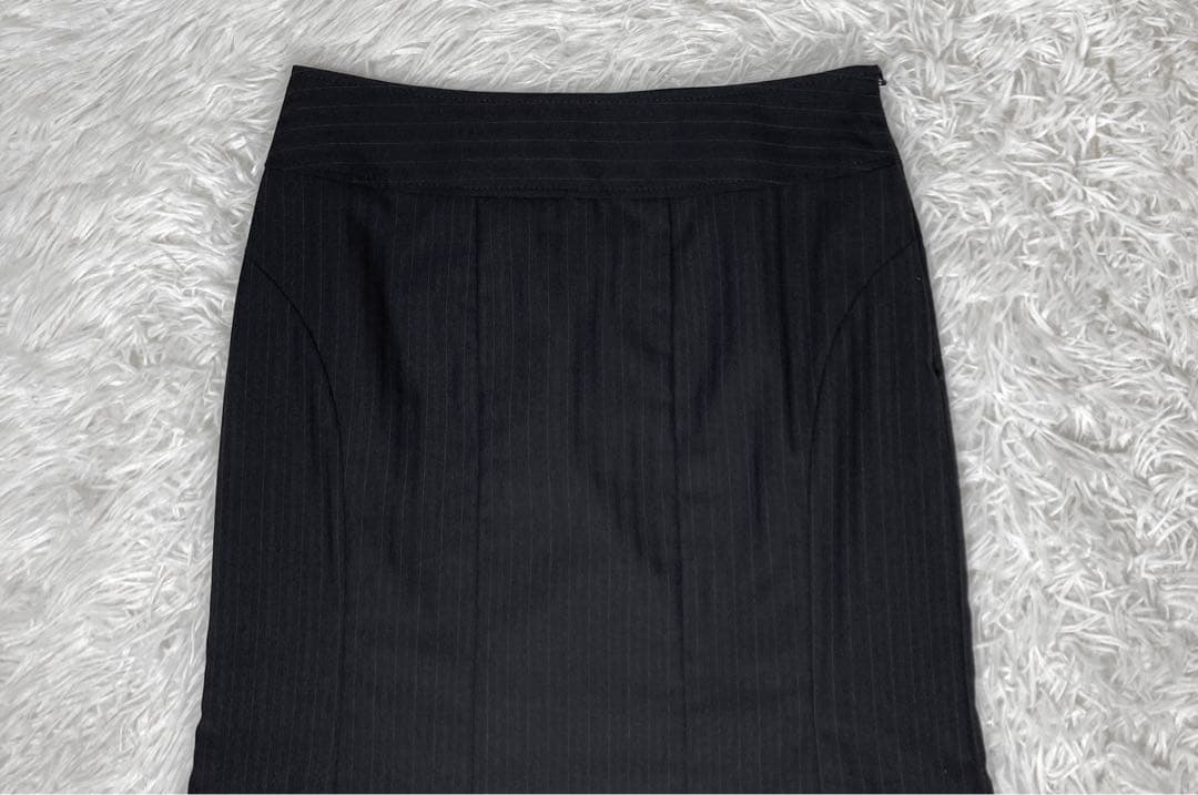 極美品　BOSCH スーツ3点セット　ウォッシャブル　ストライプ　S