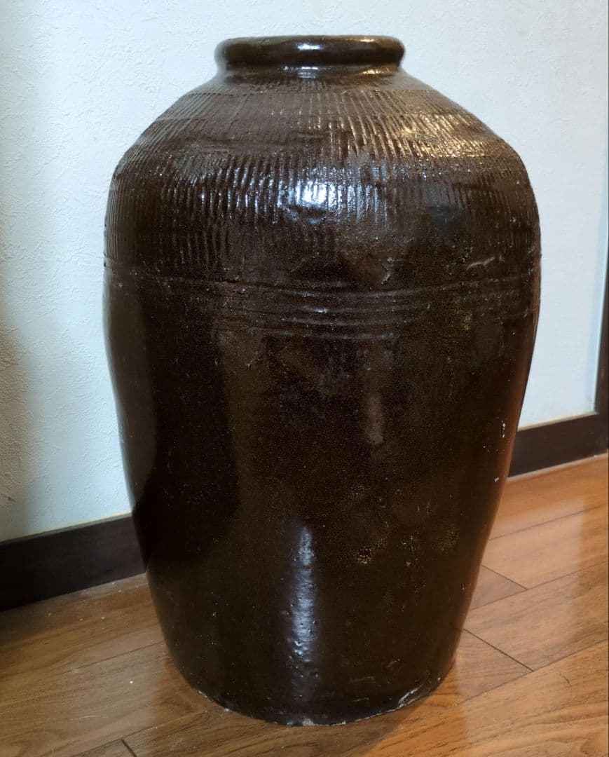 壺　特大　酒壺　骨董品