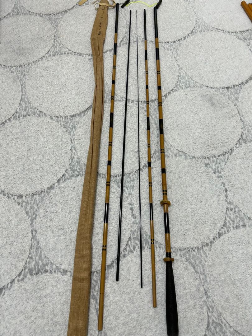 ヘラブナ竿 白眉きわみ十四　収納ケース付き