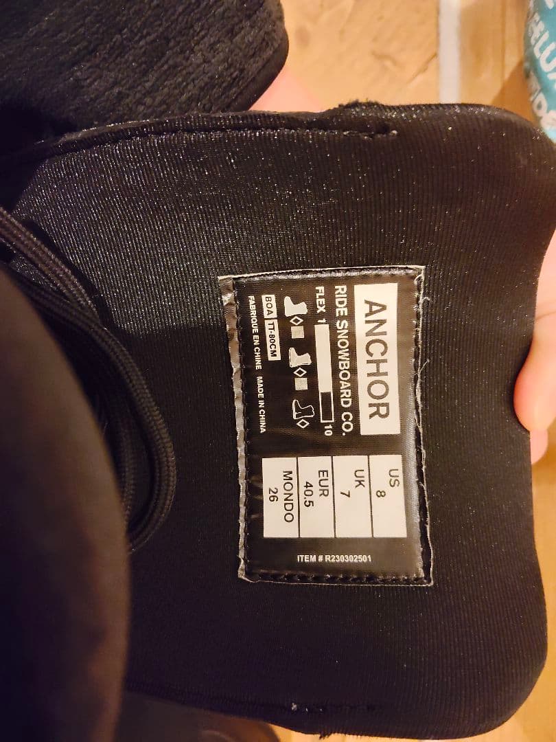 スノーボード ブーツ RIDE ANCHOR 24-25モデル