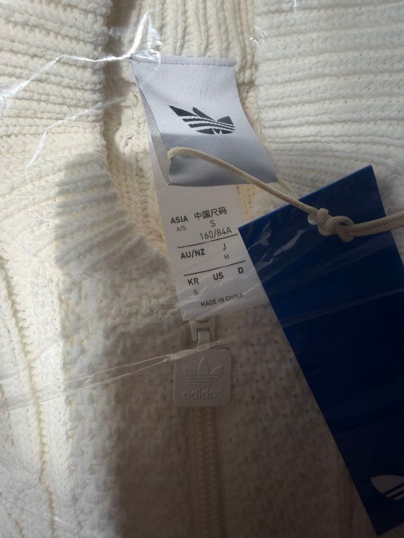 トップス adidas ARCHIVE CUTLINE KNIT TRACK TOP