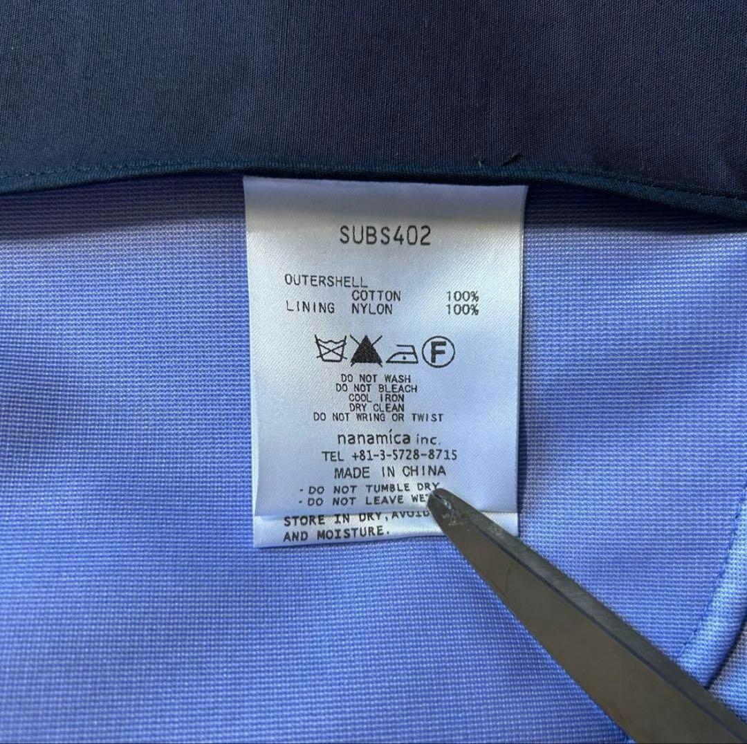 美品　nanamica ステンカラーコート　GORE-TEX 撥水