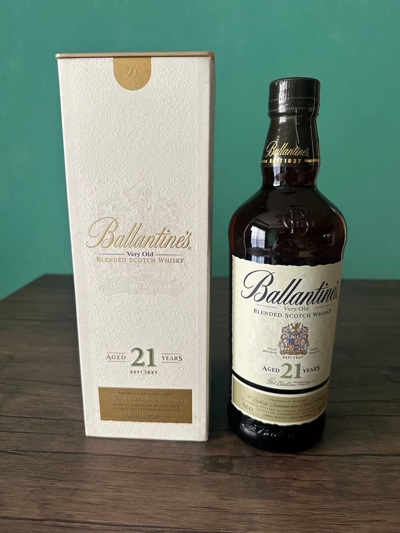 【未開栓】Ballantine's 21年 ブレンデッドスコッチ700ml