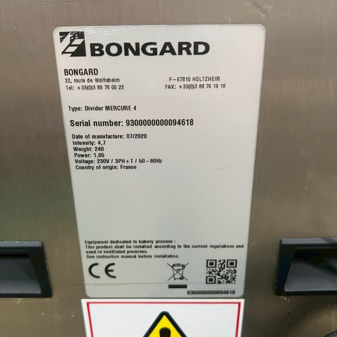 ボンガード 分割機 Mercure4 オートデバイダー 20分割 製パン