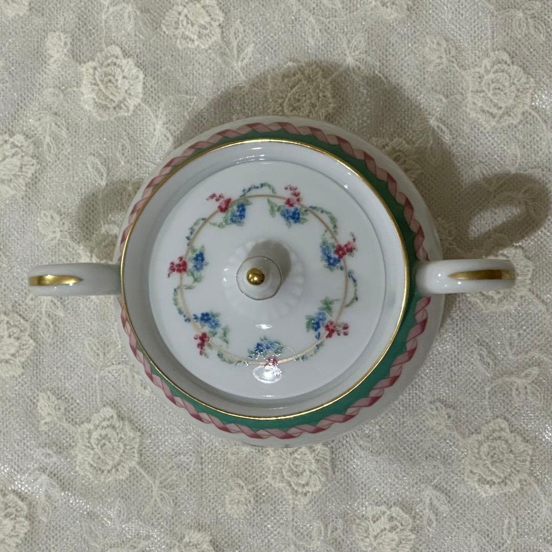 アビランド Haviland マリーアントワネット シュガーポット☆