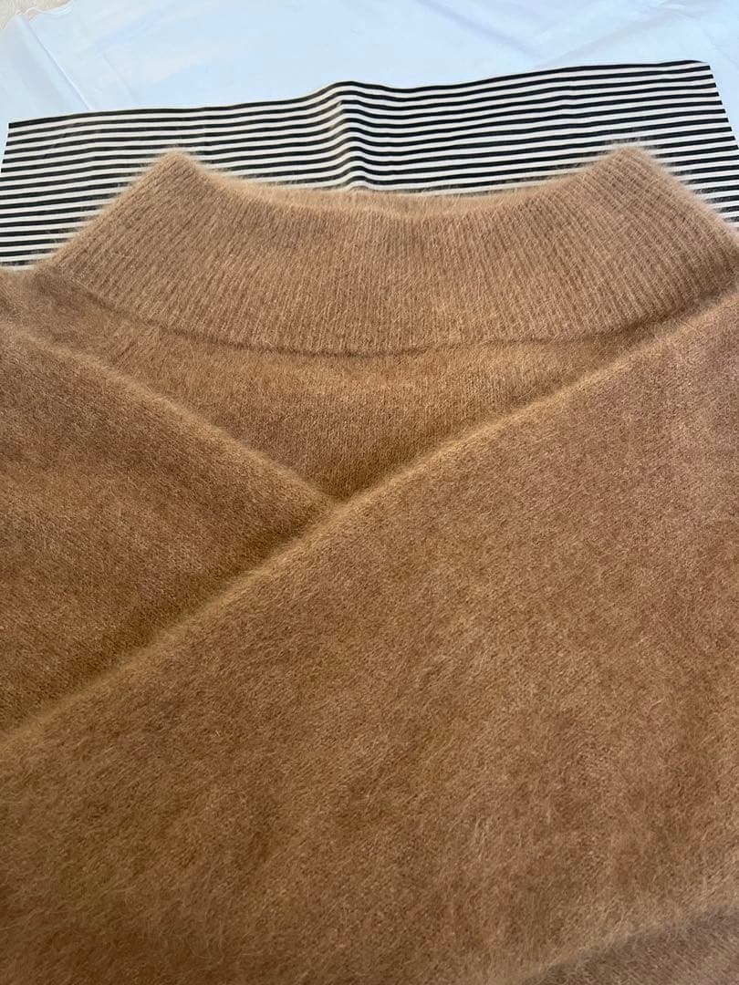 新品タグ付★Plage Fur Off Neck ニット プラージュ