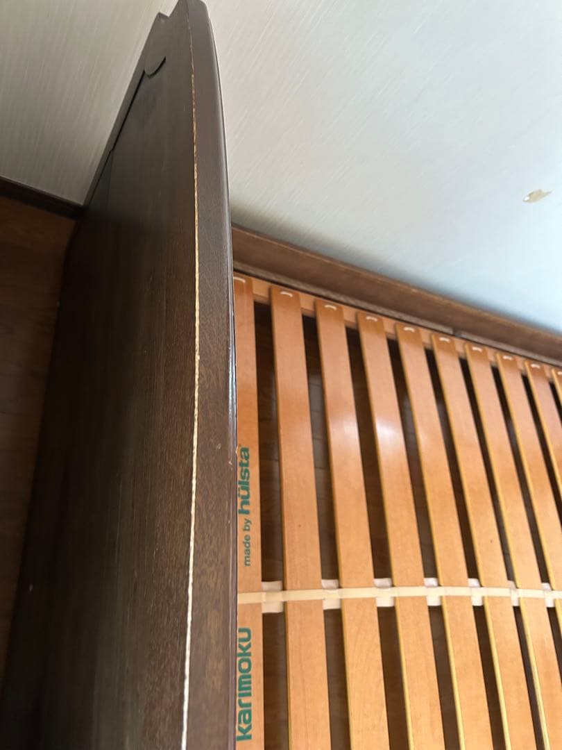 (直接引取り限定 ）カリモク ダブルベッドフレーム ドマーニ