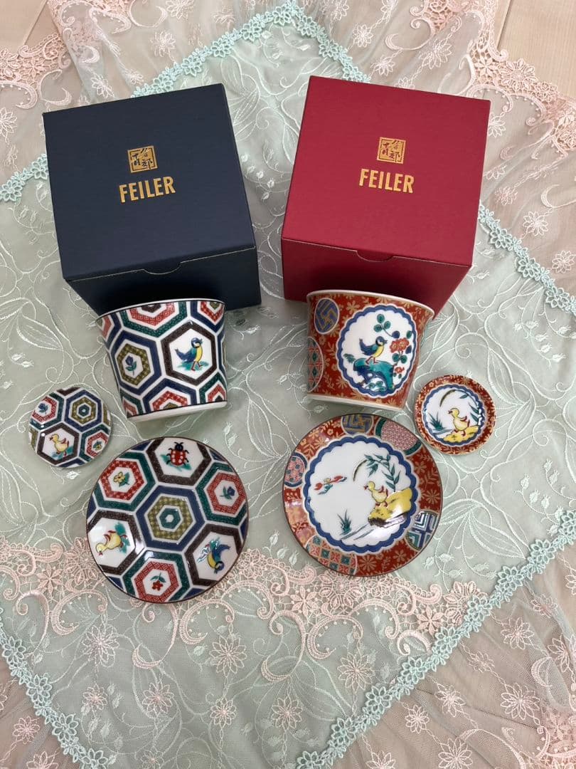 FEILER 食器セット 6点 陶器 和風