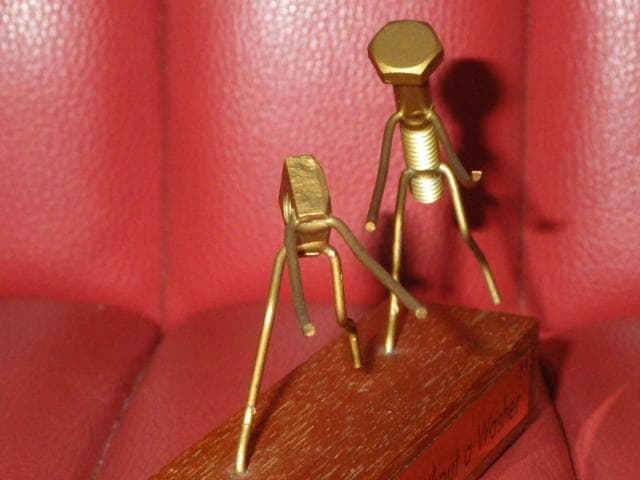 70’S★ノットウィズアウトアワッシャー★アート★ビンテージ★置物★ジョーク