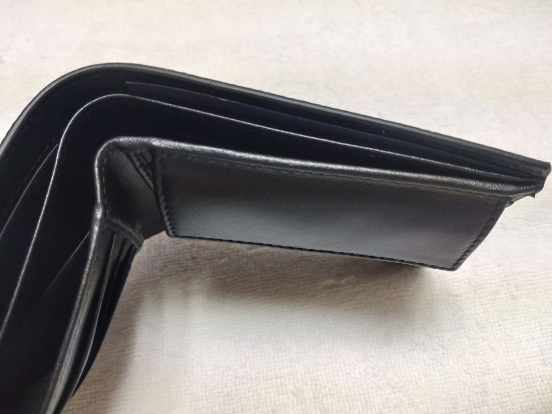 新品　PRADA　メンズ 二つ折り財布 2MO738　SAFFIANO　ブラック