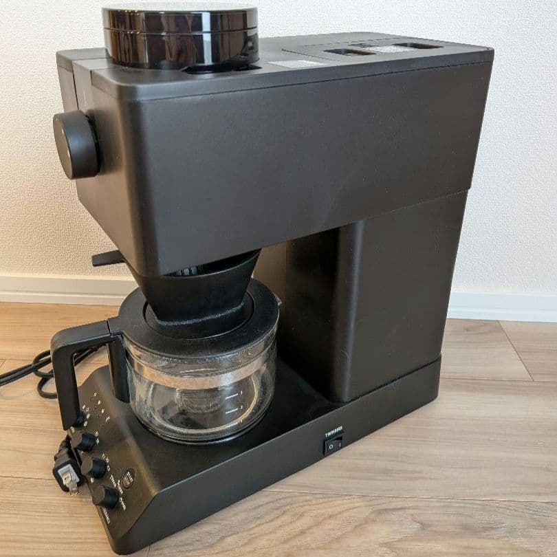 【動作良好】ツインバード 全自動コーヒーメーカー CM-D457