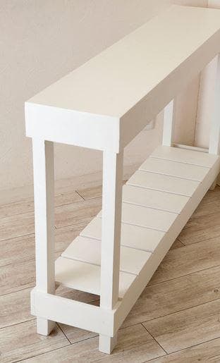 Liberte' リベルテ シェルフ コンソール ホワイト AS23131-W